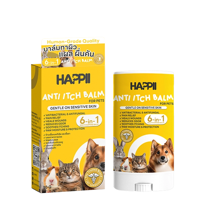Happii Anti-Itch Balm for Pets 10g