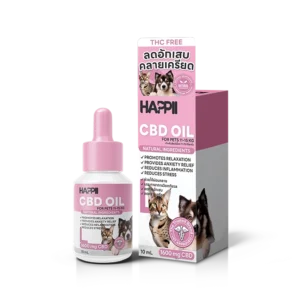 Happii CBD Oil for Pets – 10ml (Size L, 16%)