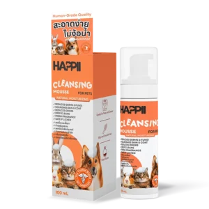 Happii Cleansing Mousse for Pets – 100ml