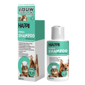 Happii Antibacterial & Antifungal Shampoo for Dogs & Cats 200ml