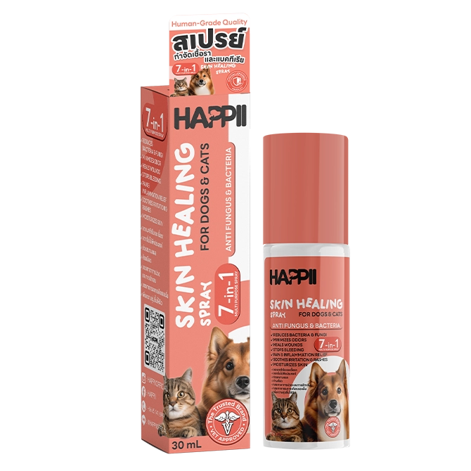 Happii Gentle Mist Spray For Dogs & Cats 30ml